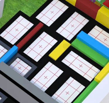 Super trampolin Parkour